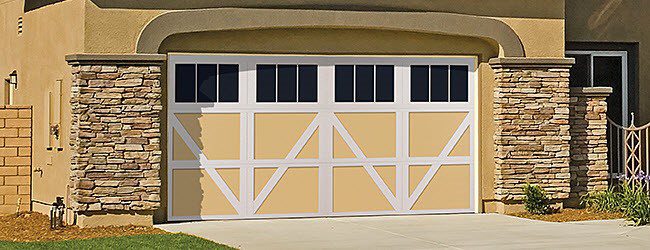 Carriage House square-look garage doors